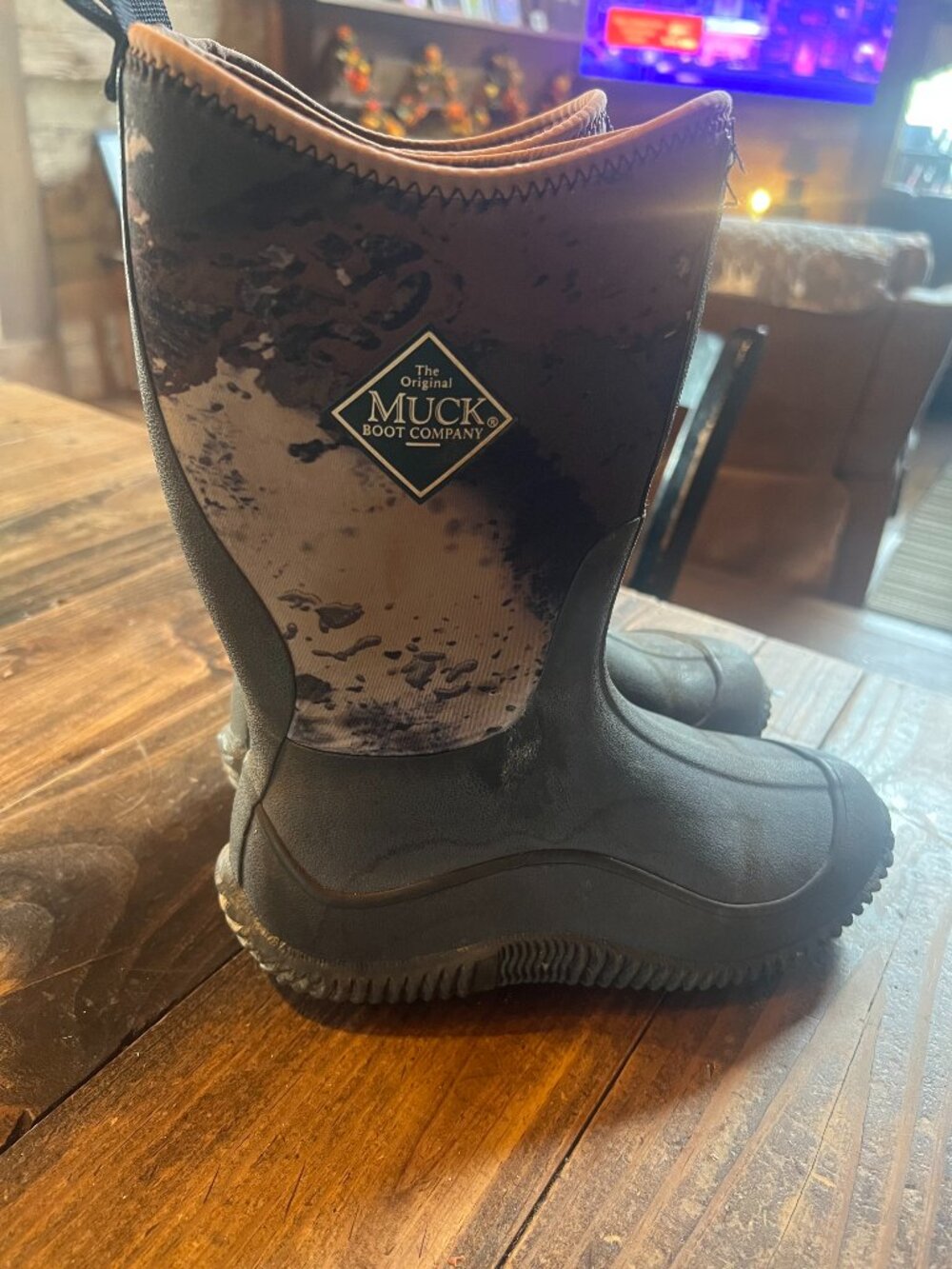 Kids Camo Muck Boots
